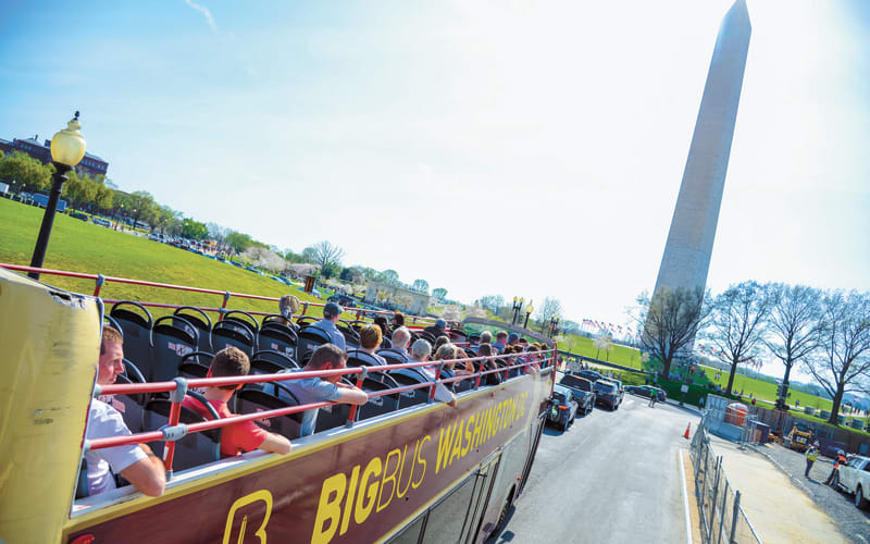 Washington DC Discover: 24-Hour Hop-On Hop-Off Sightseeing Bus Tour - main image