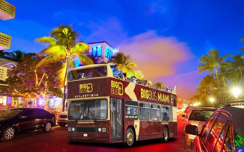 Miami Big Bus Night Tour (Blue Line) - main image