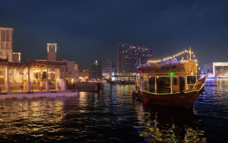 Tour Dubai: New Year's Eve Creek Dhow Dinner Cruise - main image