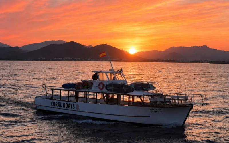 Alcudia Sunset Boat Tour - main image