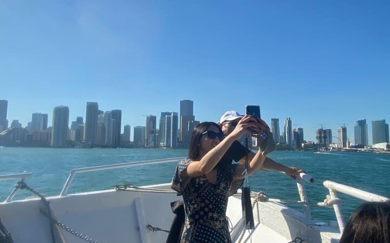 Miami Skyline Sunset Cruise with optional upgrade to Hard Rock Cafe & Sky Wheel - main image