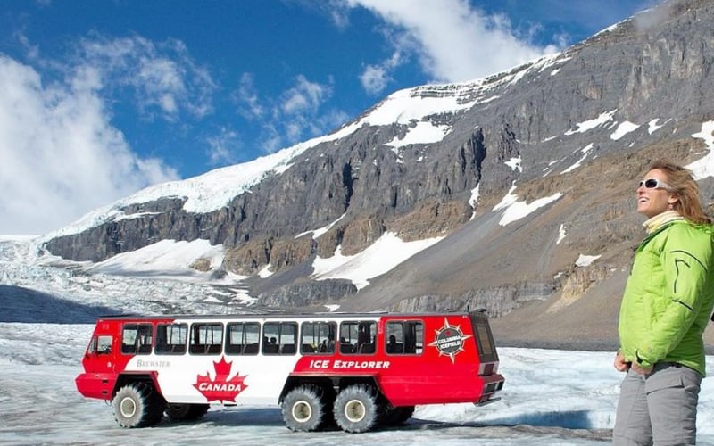 Athabasca Glacier Snow Trip from Banff - main image
