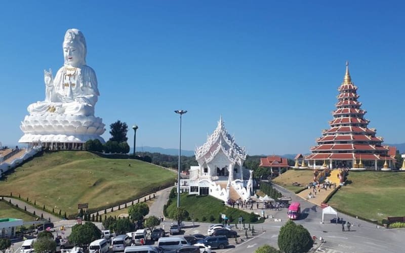 Chiang Rai White, Blue Temple & Wat Huay Pla Kang Museum - main image