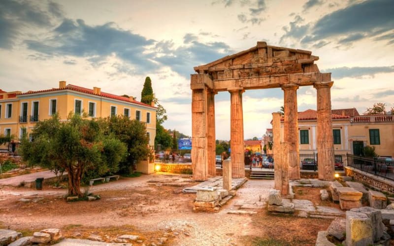 E-Tickets to Roman Agora and Ancient Agora with Audio Tours - main image