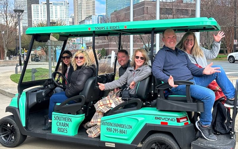Charlotte's Ultimate Southern Charm Historical City Cart Tour - main image
