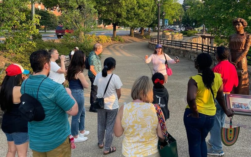 Sunset Walking Tour: Bronze Statues Tell the Story of Charlotte - main image