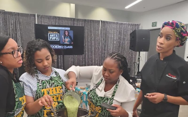 Cooking Authentic West African Soup &amp; Fufu with The Art of Fufu - main image
