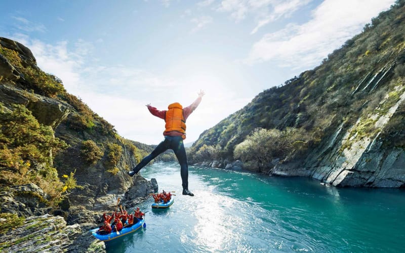Queenstown: Kawarau River Rafting and Jet Boat Ride - main image