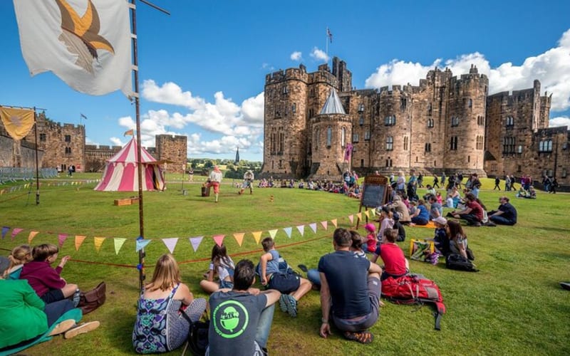 Alnwick Castle and The Borders Hogwarts Filming Location - main image