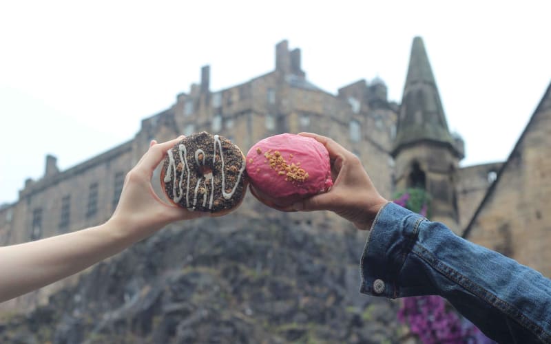 Historic Edinburgh Donut Adventure by Underground Donut Tour - main image