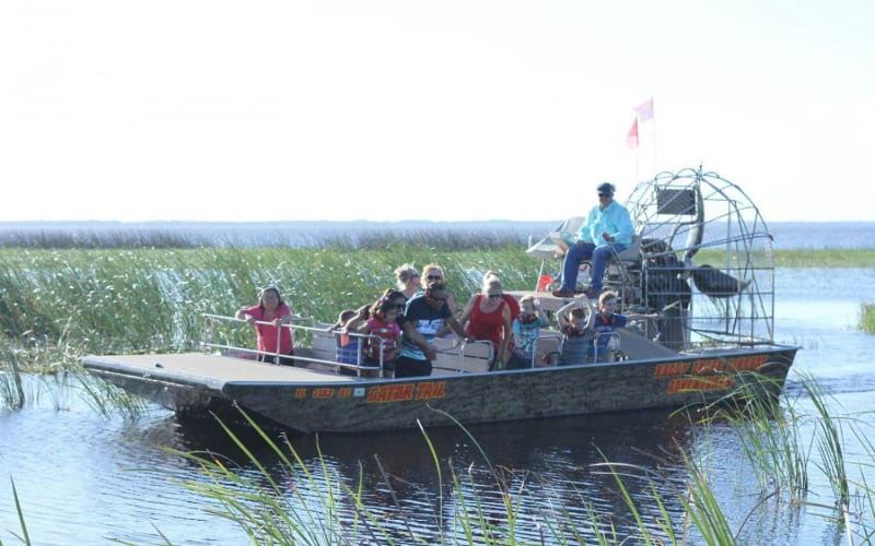 30 minute airboat ride and transportation to Boggy Creek - main image
