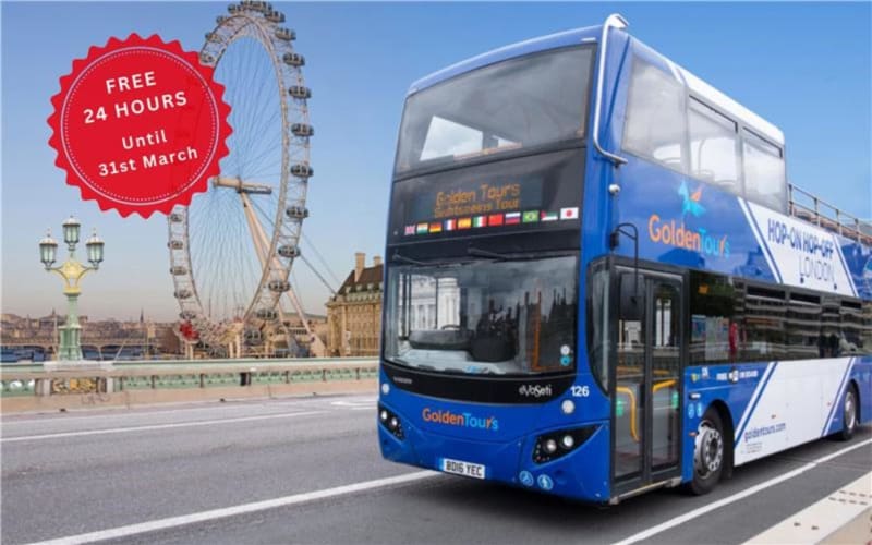 London Hop-on Hop-off Open Top Bus Tour - main image