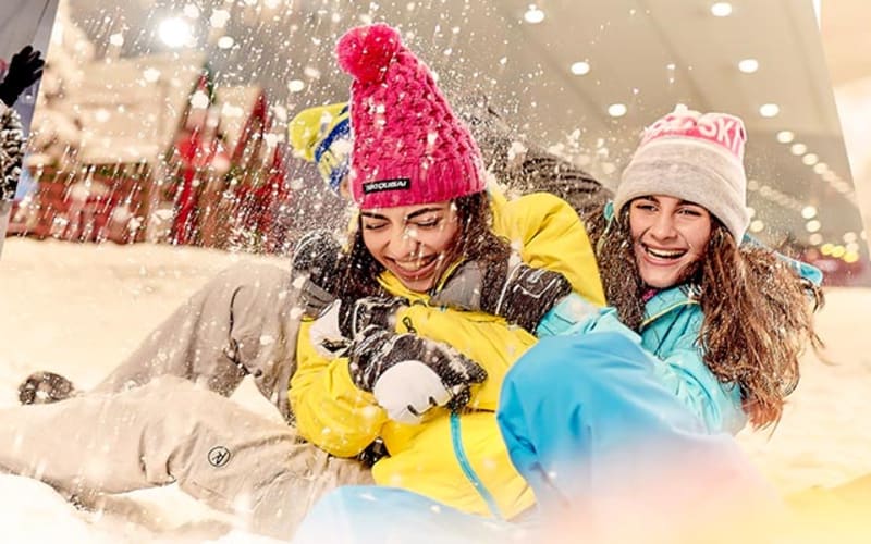 Combo  : Ski Dubai & IMG Worlds Tickets - main image