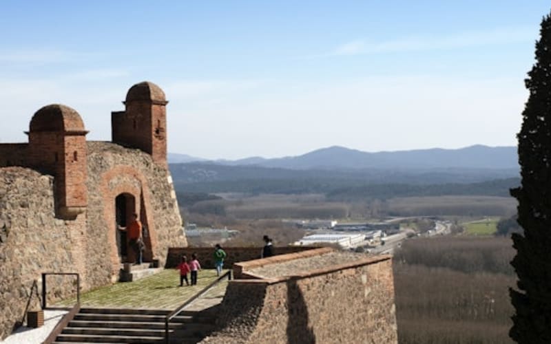 Entrance to Hostalric Castle - main image