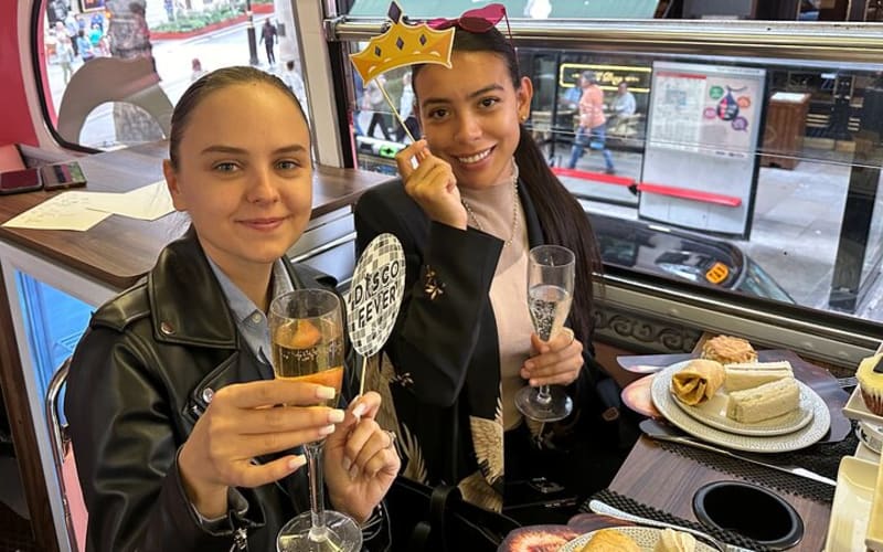 "Here We Go Again" London Afternoon Tea Bus - main image