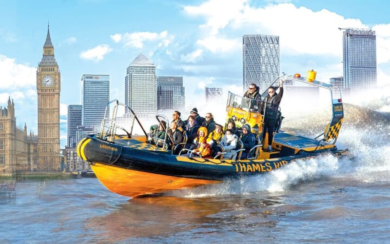 Speedboat Sightseeing: Embankment OR Westminster Pier -45 Minutes - main image