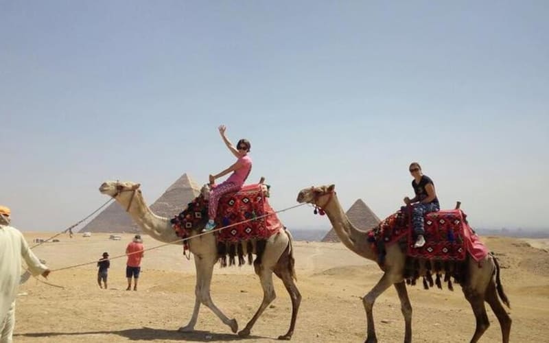 Full Day Visit Giza Pyramids With Camel Ride - main image