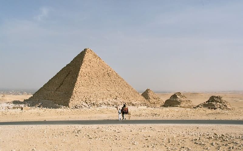 Explore Pyramid of Menkaure The Smallest of the Pyramids of Giza - main image