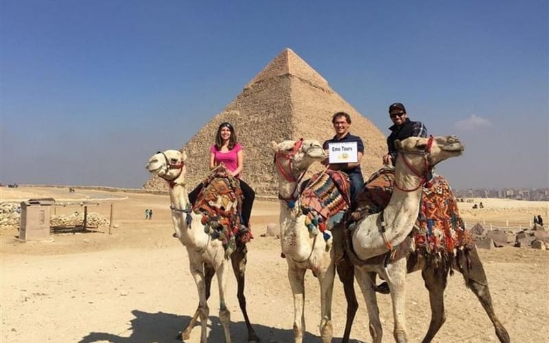 Day Tour To Giza Pyramids With Camel Ride And Egyptian Museum In Cairo - main image
