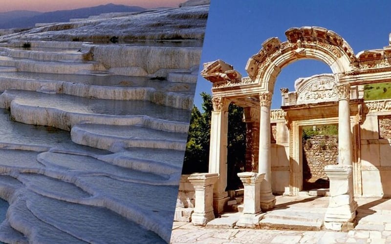 2 Days Ephesus & Pamukkale Tour From/To Istanbul - main image