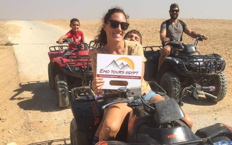 ATV Ride at the Desert of Giza Pyramids  - main image