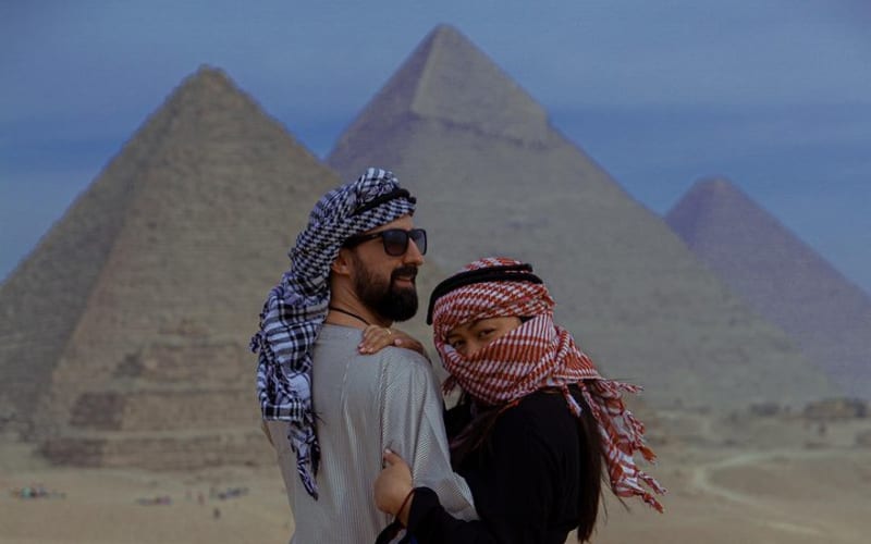 Day Tour to Giza Pyramids Memphis City Dahshur and Saqqara Pyramids - main image