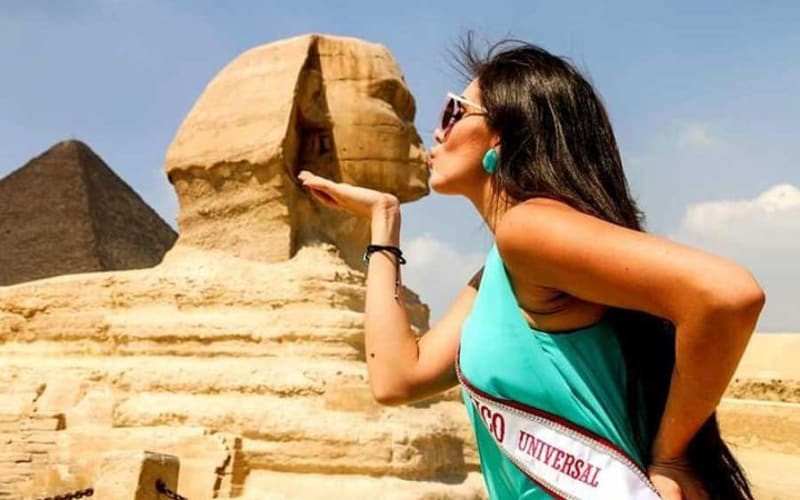 Private Day Tour To Giza Pyramids By Camel - main image