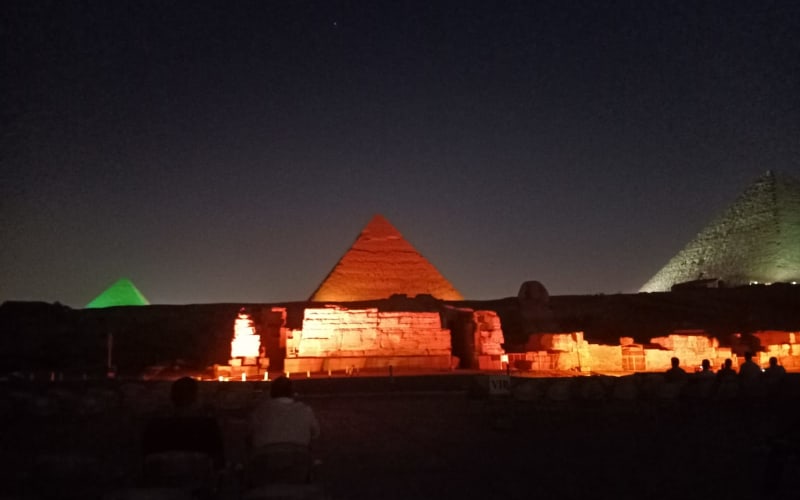 Pyramid's Enchanting Symphony: Sound and Light Show - main image