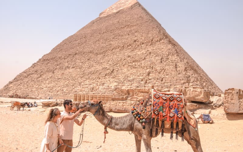 All Inclusive Day Tour To Giza Pyramids Egyptian Museum And Bazaar - main image