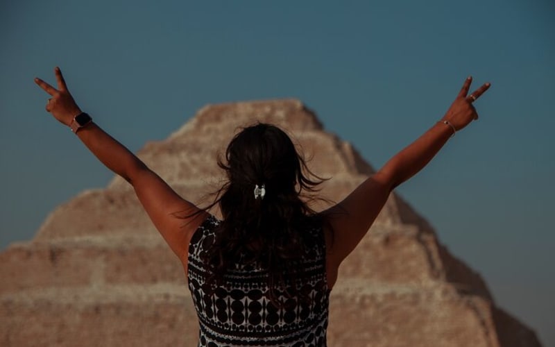 Tour to Giza pyramids Memphis Sakkara and Felucca on the Nile - main image