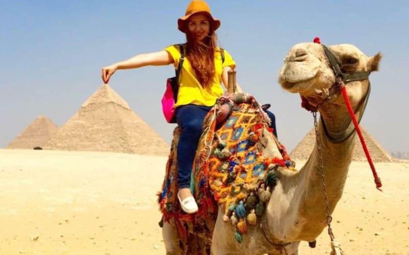 Half day Guided tour to Giza pyramids Sphinx with 1 Hour Camel ride - main image