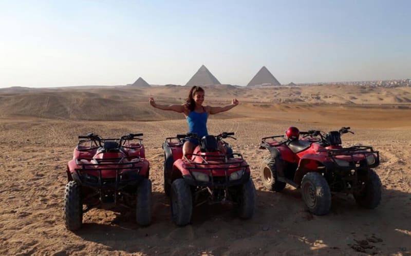 Custom Tour to Giza Pyramids and Desert ATV - main image