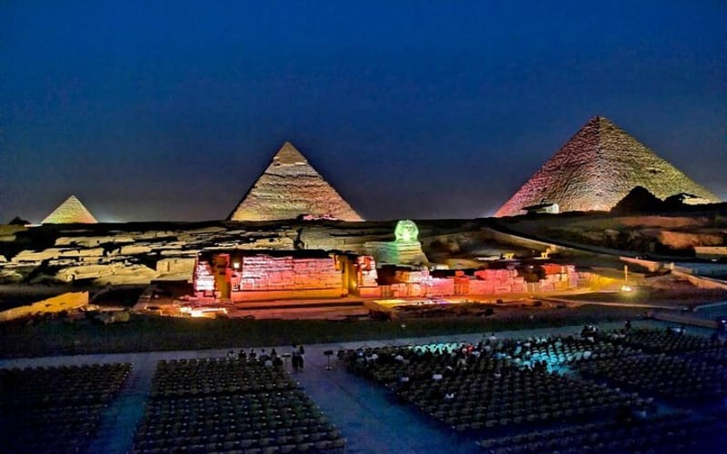 Private Tour: Sound and Light Show at the Pyramids of Giza from Cairo - main image