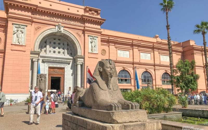 Giza Pyramids, Egyptian Museum From Alexandria Port - main image