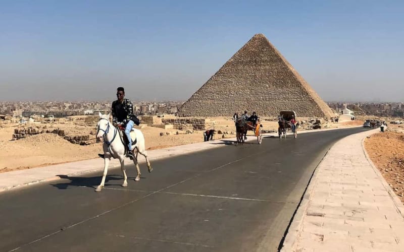 Giza Pyramids and Grand Egyptian Museum - main image