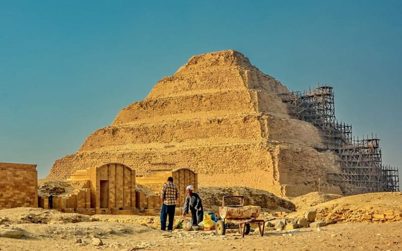 Private Guided Day Tour to Memphis Saqqara and Giza from Cairo with Lunch - main image