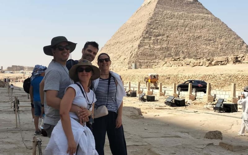 Giza Pyramids, Mummy Museum And Bazaar Private Day Tour - main image