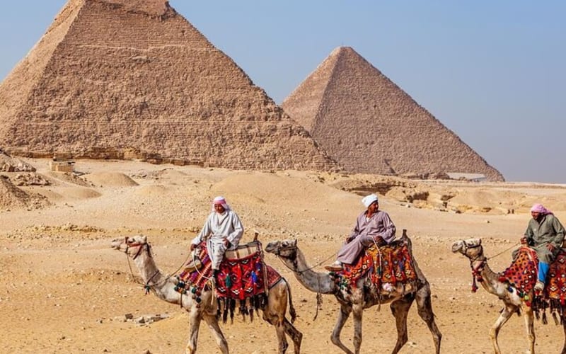 Tour to Pyramids of Giza, Great Sphinx With Pick-Up and Drop-Off - main image