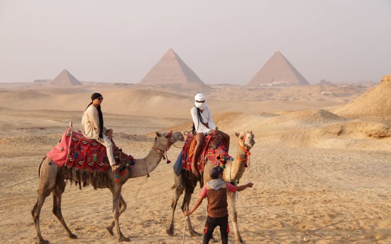 Cairo: Giza Pyramids Tour with Quad Bike Safari & Camel Ride - main image