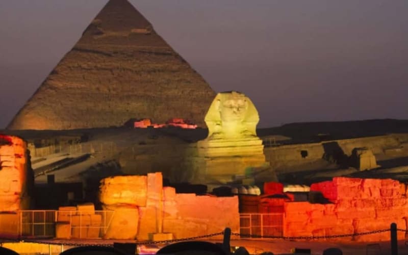 Cairo: Pyramids of Giza Sound & Light Show with City Tour - main image