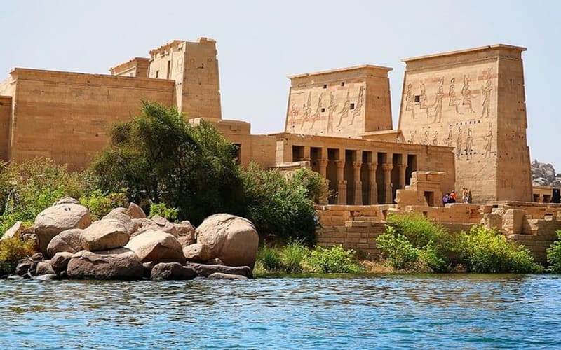 Philae Temple, Unfinished Obelisk And High Dam From Aswan - main image