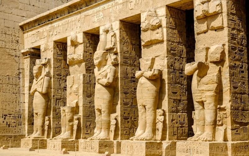 Guided Day Tour Visit Habu Temple Valley Of Workers and Queens - main image