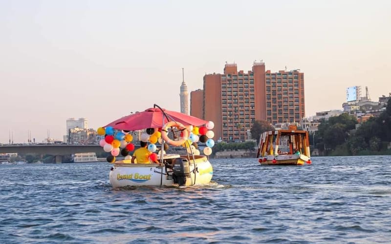 Private Short Felucca Donut Boat Trip on The Nile in Cairo - main image