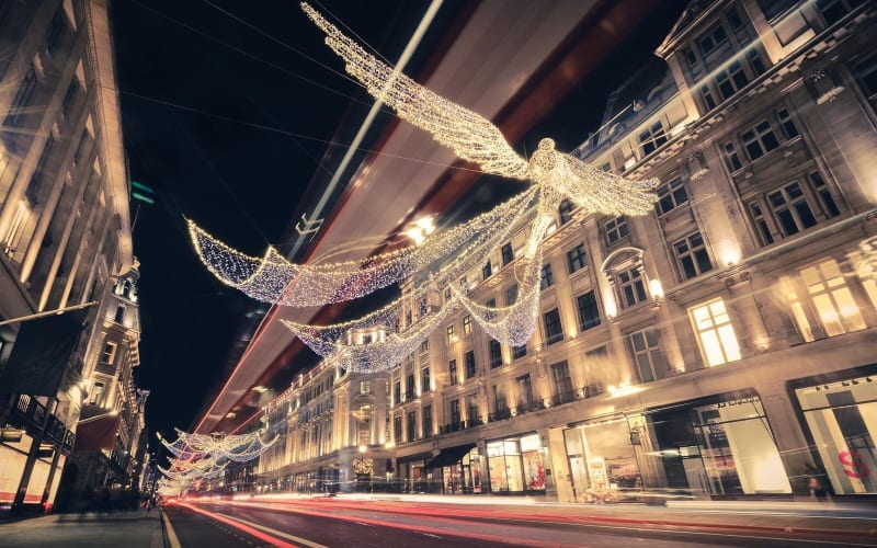 London Christmas Lights Tour by Vintage Double-Decker Bus - main image