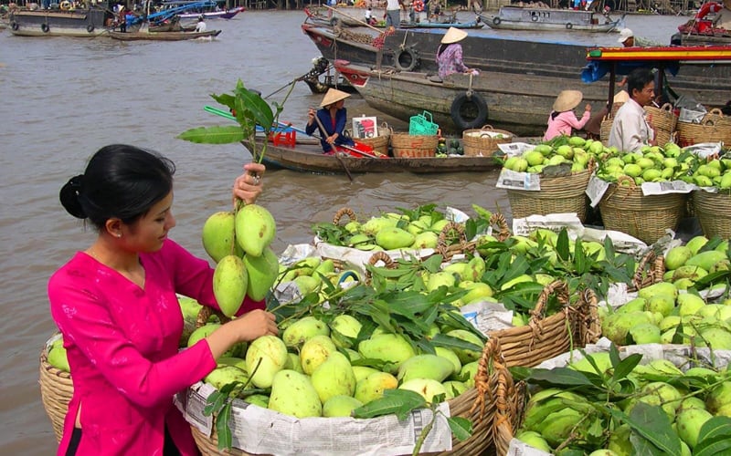 Mekong Delta Floating Market Tour - main image