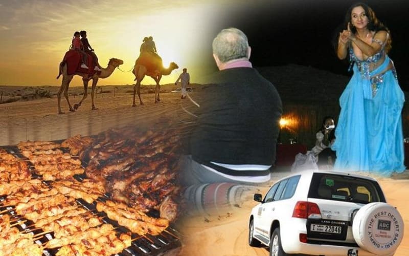 Dubai Desert Adventure: BBQ, Camel Ride & Live Shows - main image