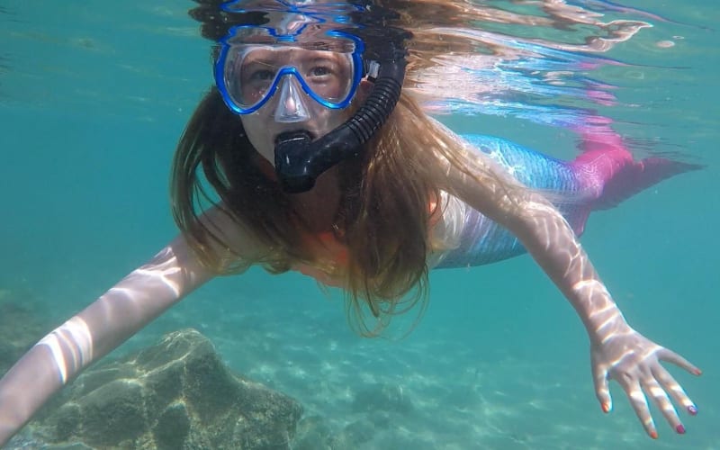 San Juan Mermaid Snorkel Experience with Video Shoot - main image