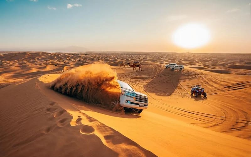 Private Evening Desert Safari with BBQ Dinner - main image