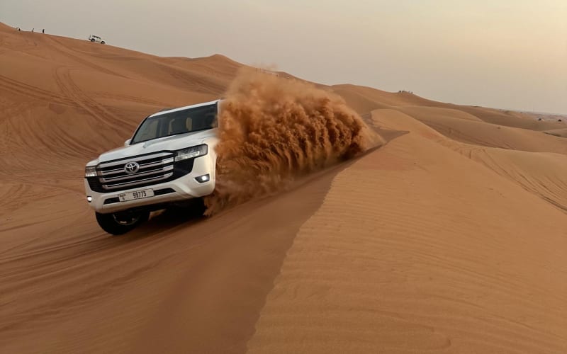 Dubai Desert Adventure with Camel Ride and BBQ - main image
