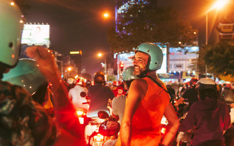 Saigon After Dark Night Tour by Scooter - main image